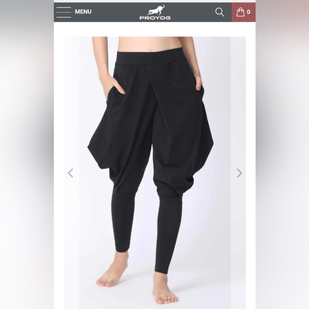PROYOG Unisex Yoga Pants - size S